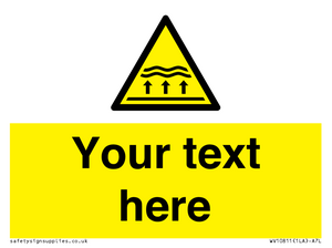 Custom Warning: Flood zone